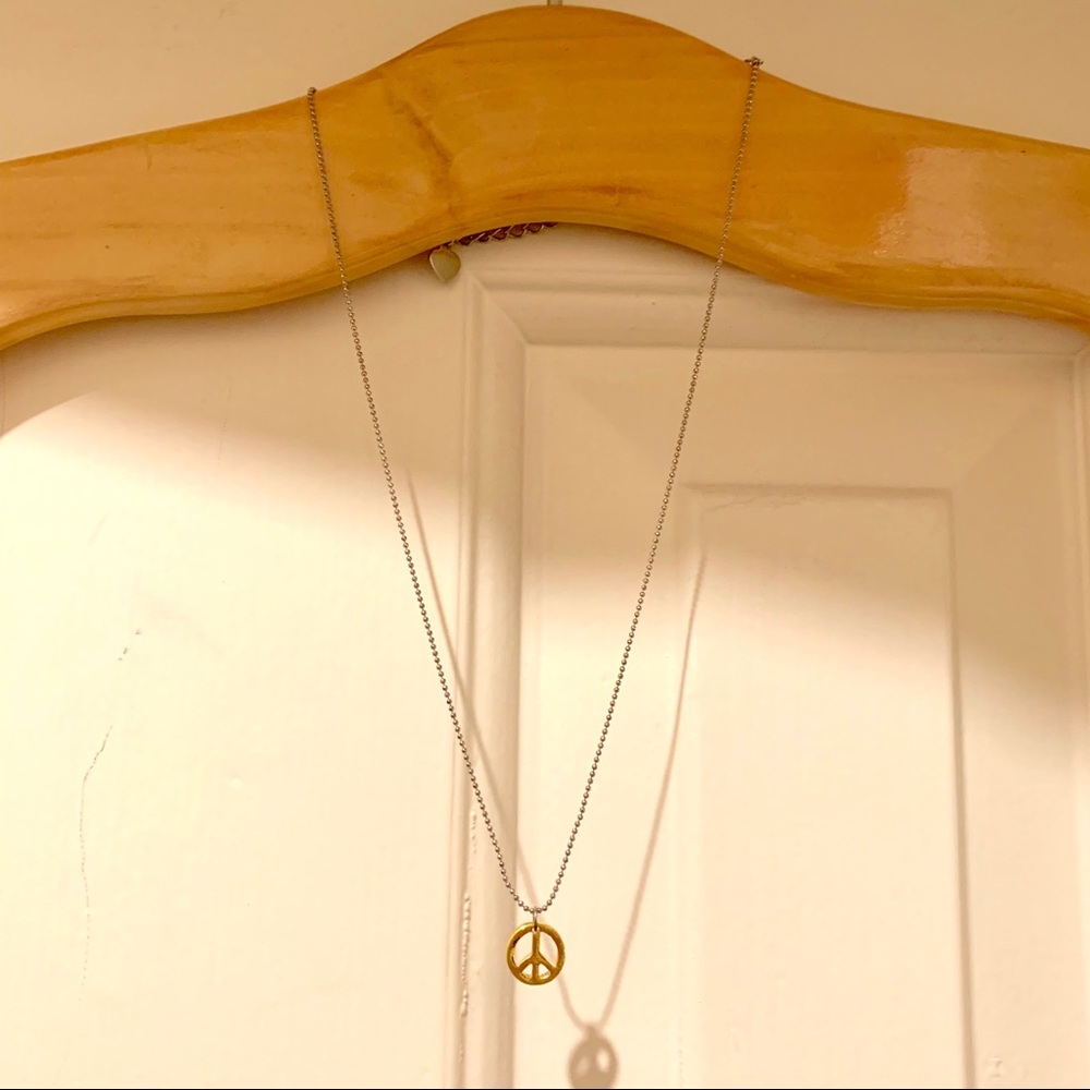 Justice peace necklace, 15-18 inches long - Picture 2 of 5